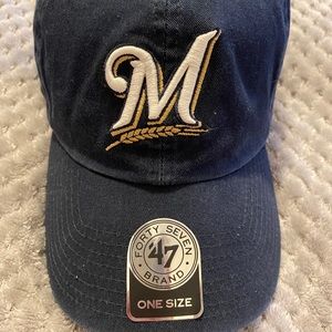 Never Worn Milwaukee Brewers Baseball Cap